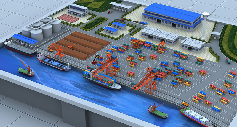 荥经县工业沙盘3