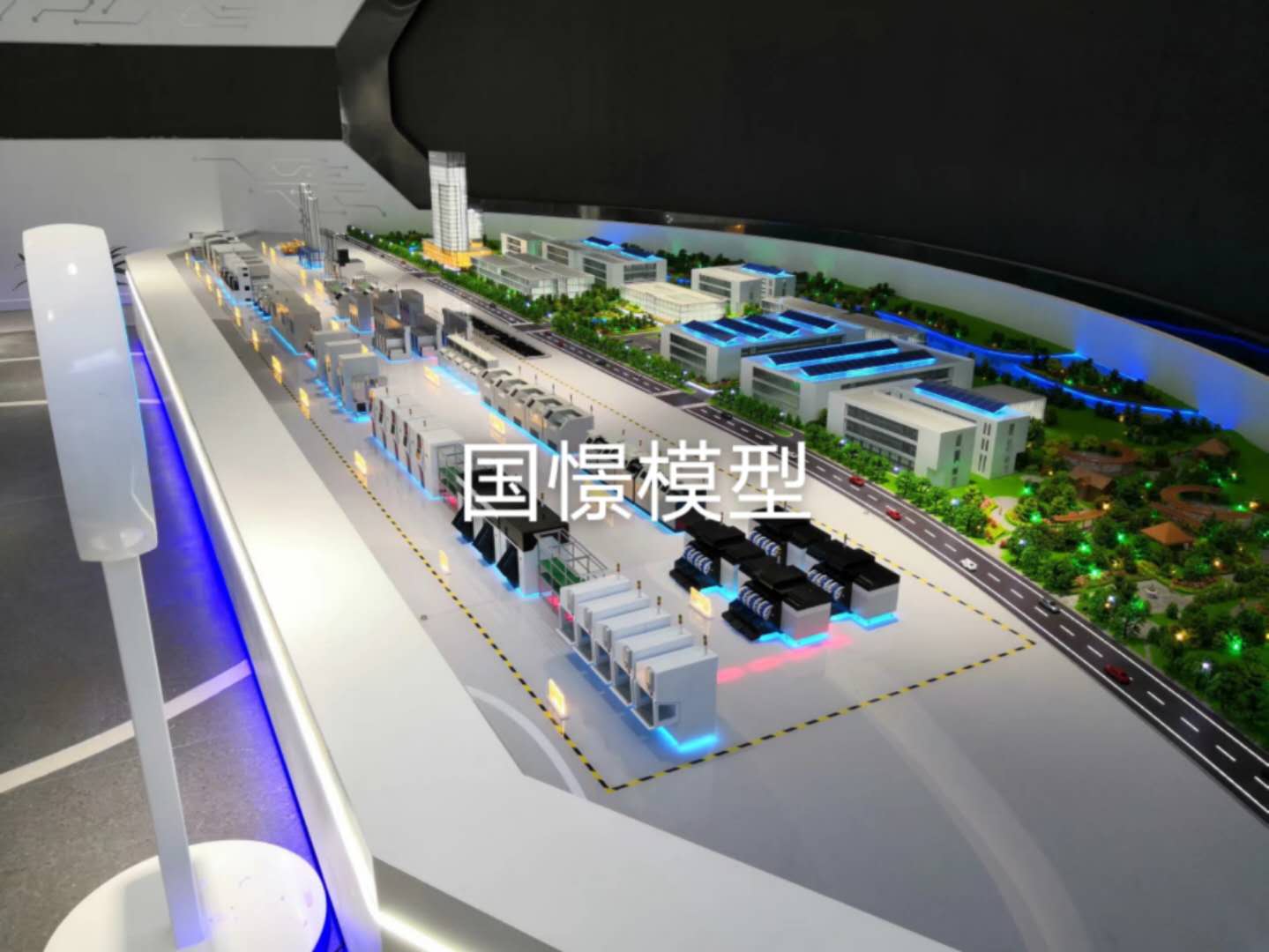 荥经县建筑模型