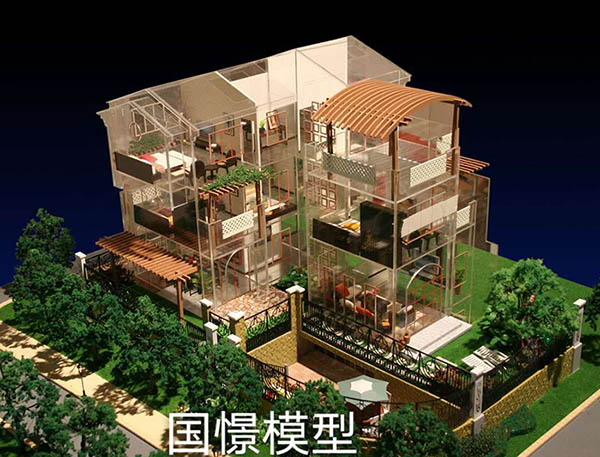 荥经县建筑模型