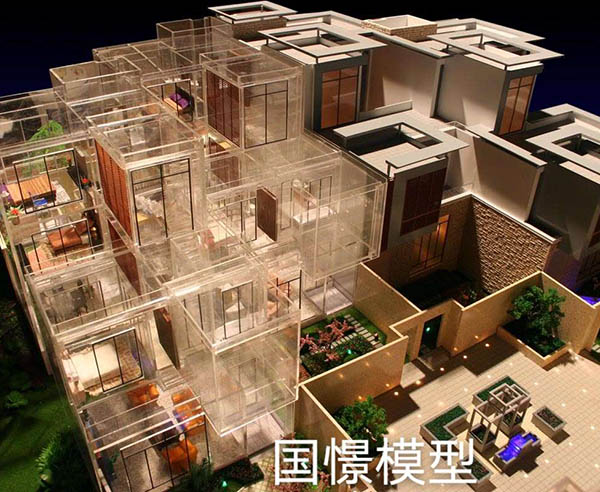 荥经县建筑模型