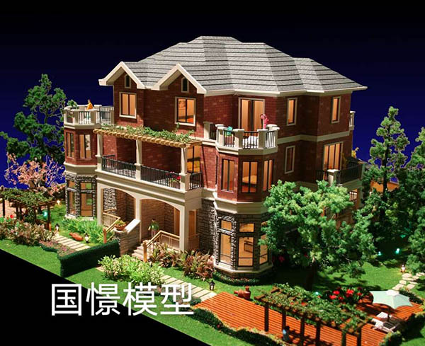 荥经县建筑模型