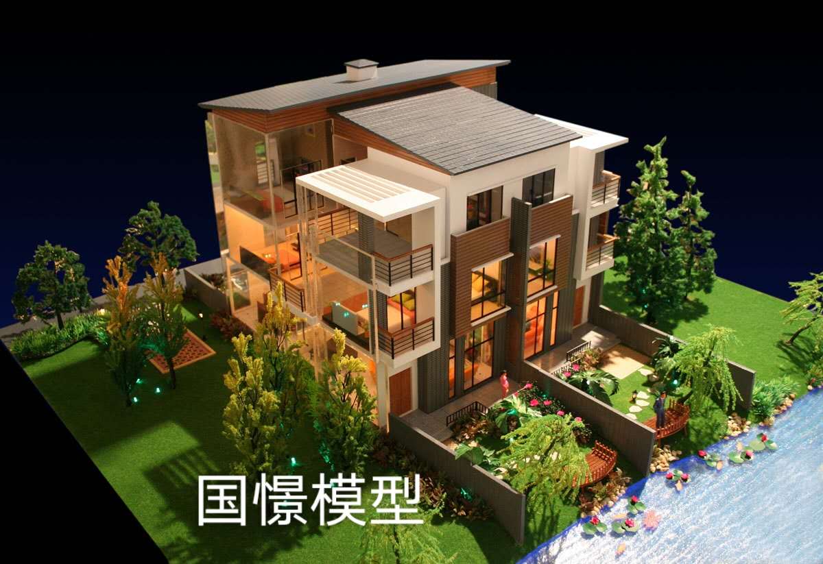 荥经县建筑模型