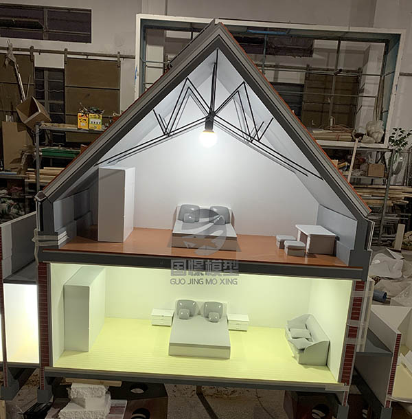 荥经县建筑模型