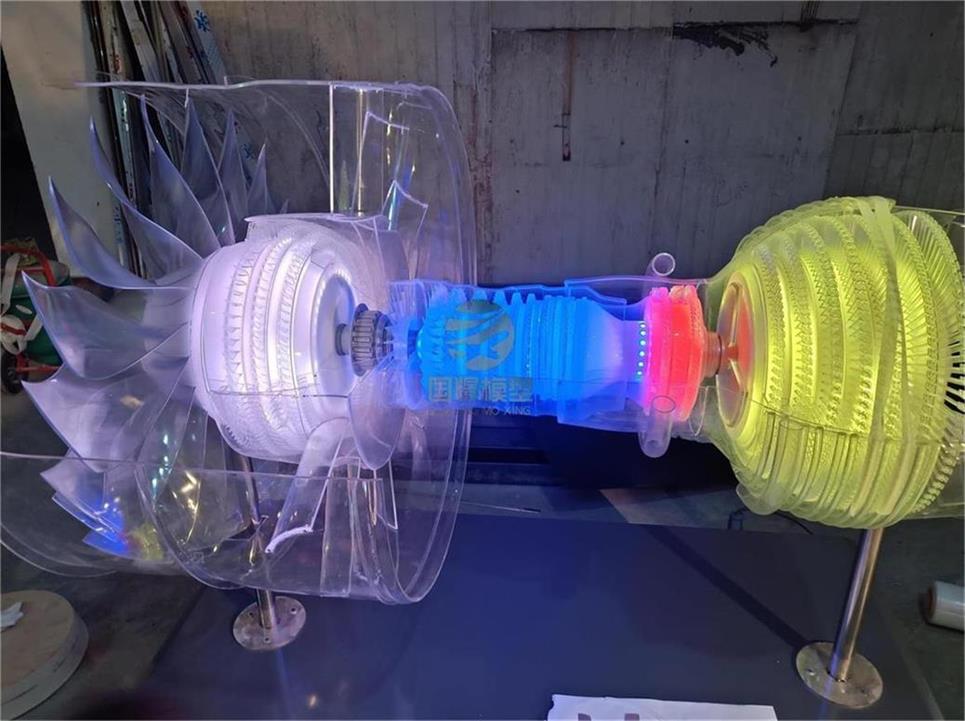 荥经县飞机发动机模型